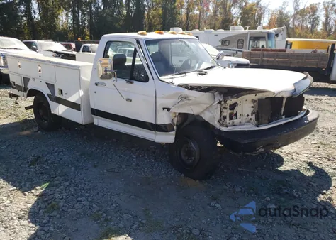 1995 Ford F350 z USA, uszkodzony, nr VIN 1FDHF37Y3SNA99865